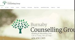 Desktop Screenshot of counsellinggroup.org